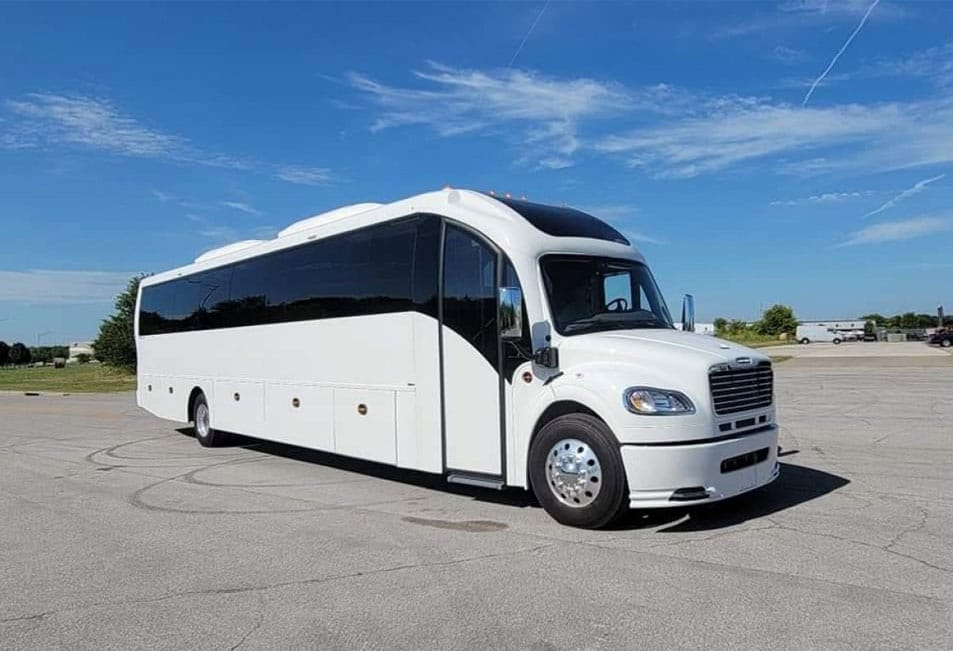 50-passenger coach bus - Emily's Limousine Service fleet