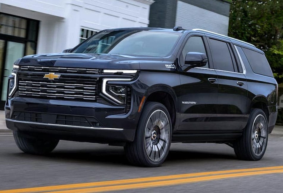 Chevrolet Suburban SUV - Emily's Limousine Service fleet