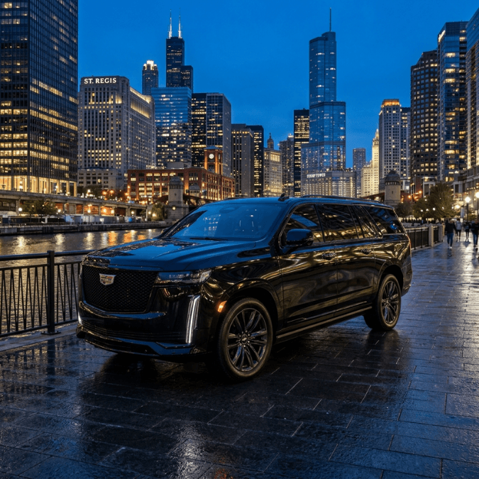 Luxury SUV for a smaller night out in Chicago