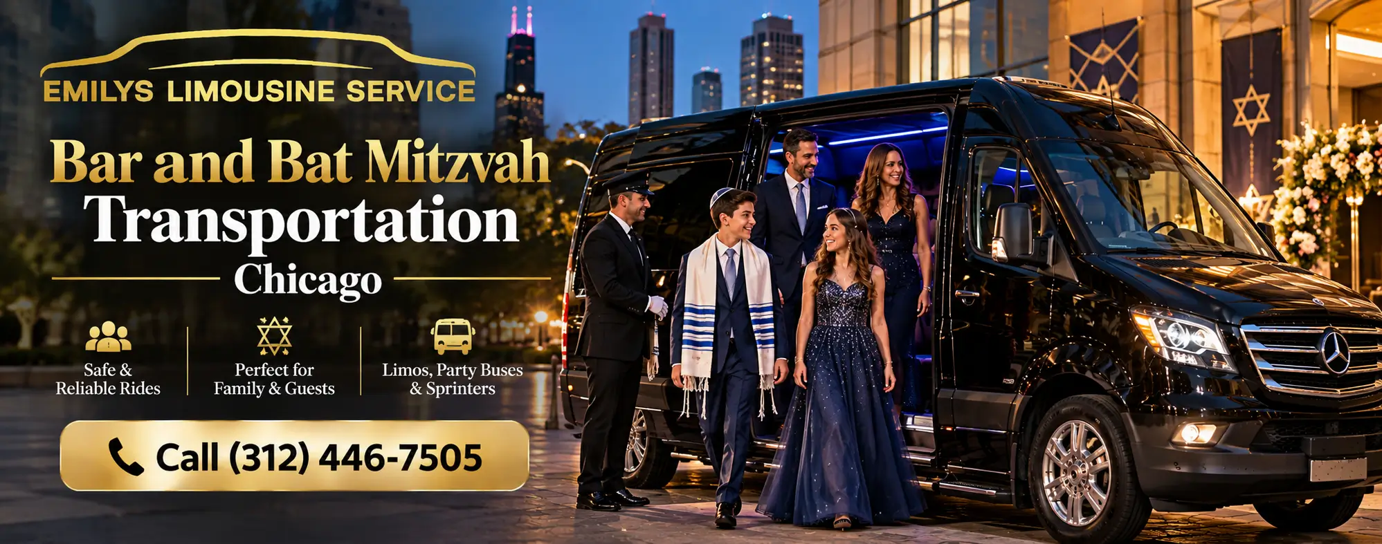 Bar and Bat Mitzvah Transportation Chicago